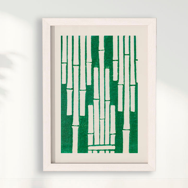 Quadro Vintage Woodblock print Furuya Korin