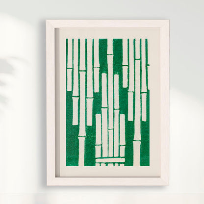 Quadro Vintage Woodblock print Furuya Korin