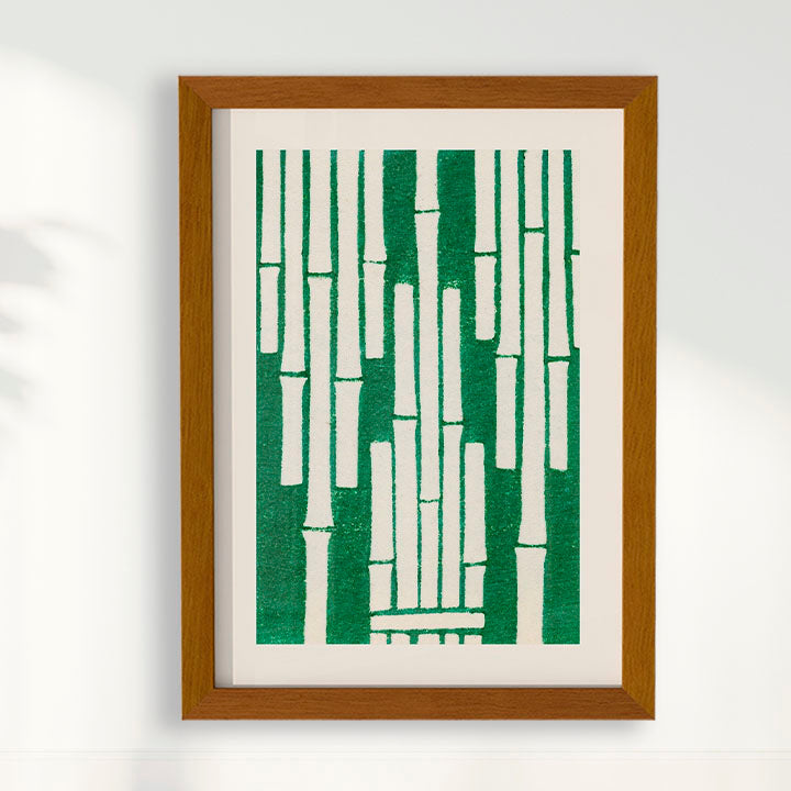 Quadro Vintage Woodblock print Furuya Korin