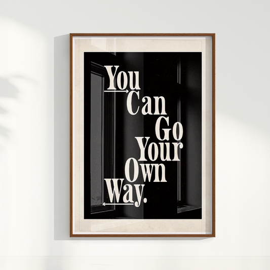 Quadro You Can Go Your Own Way Thiago Villas Boas