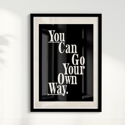 Quadro You Can Go Your Own Way Thiago Villas Boas