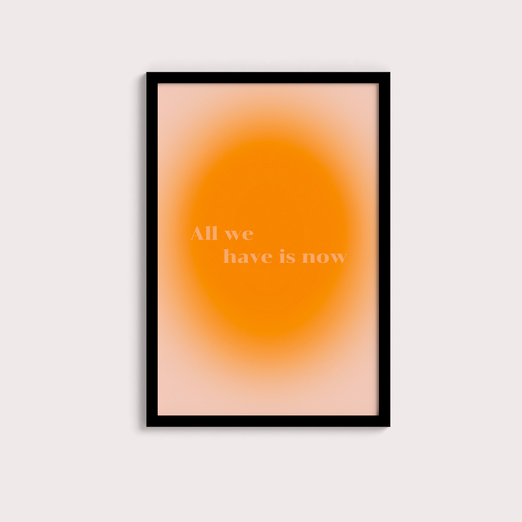 All we have is now 2
