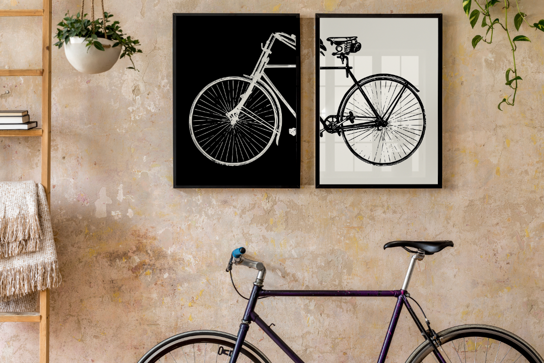 Composição Bike B&W - LARTESTUDIO