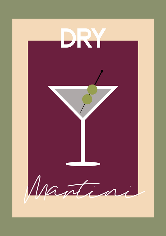 Quadro decorativo Dry Martini - LARTESTUDIO