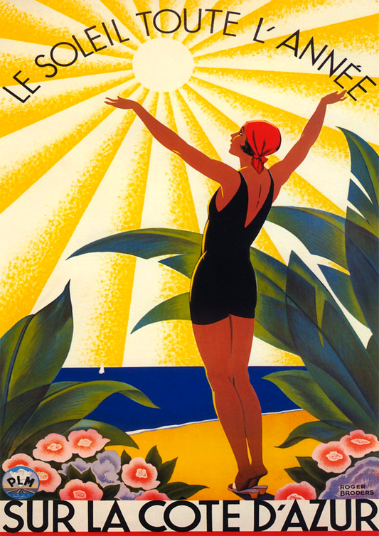 Sur la cote de a´zur -