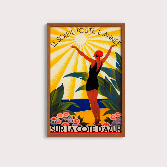 Sur la cote de a´zur -