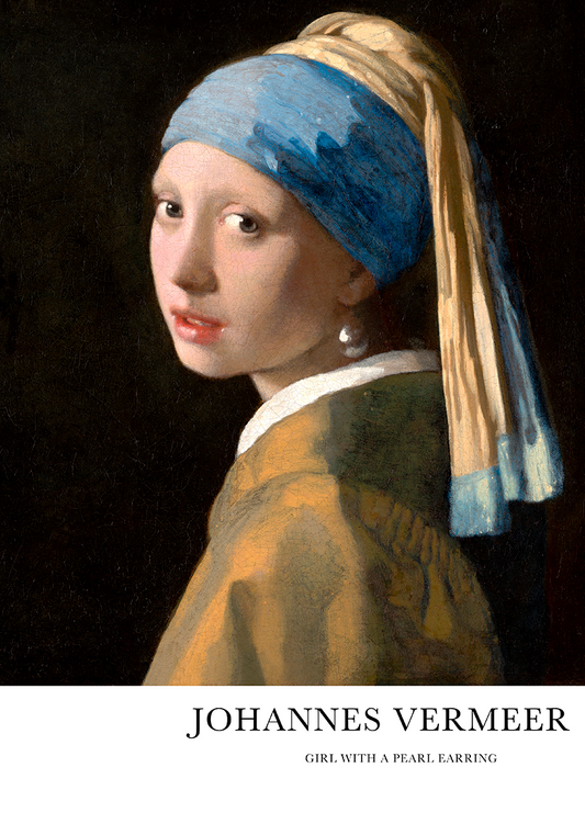 Quadro johannes vermeer girl with a pearl earring - LARTESTUDIO