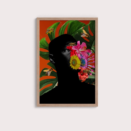Homem Florido por Bruna Carolina - LARTESTUDIO