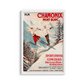 Chamonix poster vintage - LARTESTUDIO