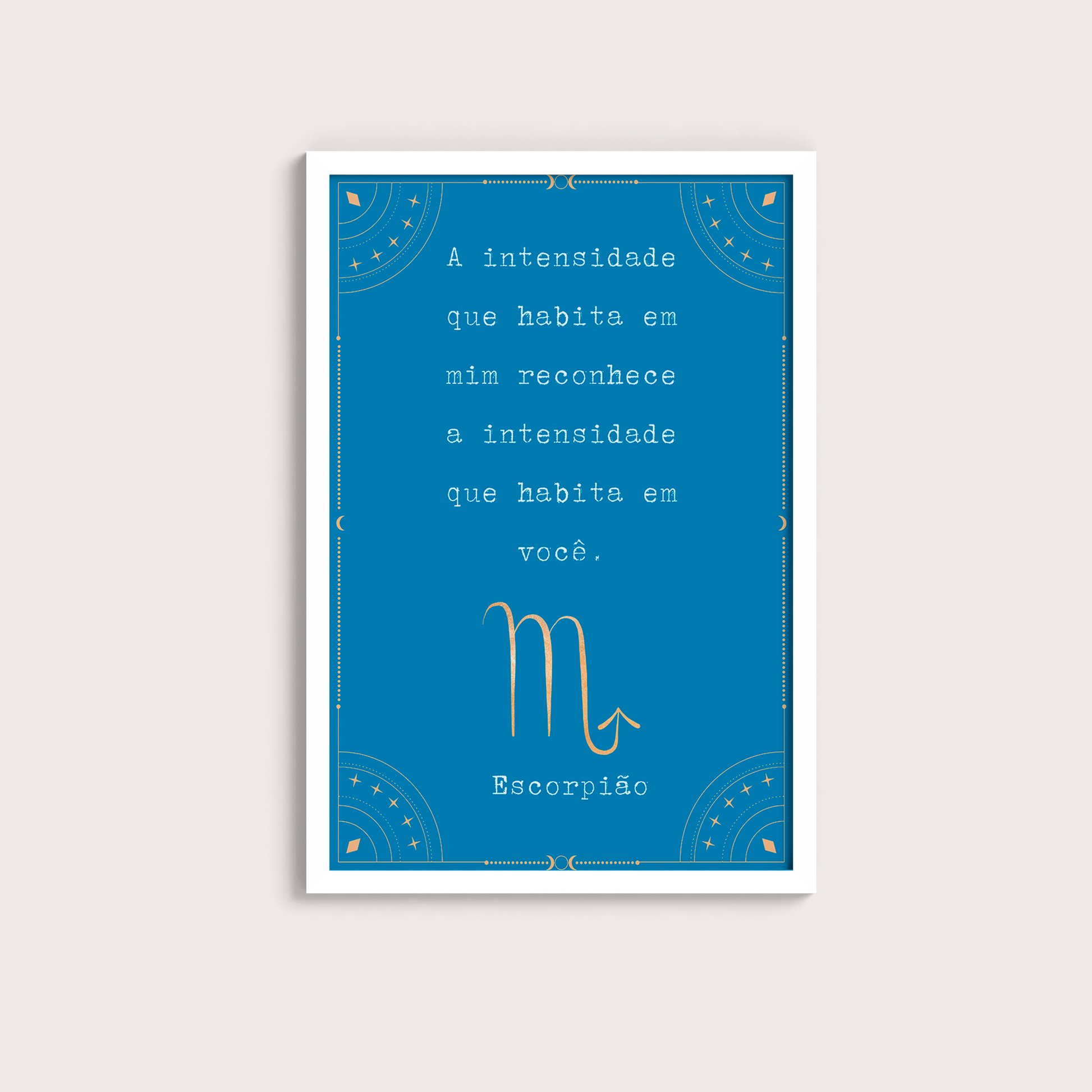 Frase Escorpião por Joana Petribú - LARTESTUDIO