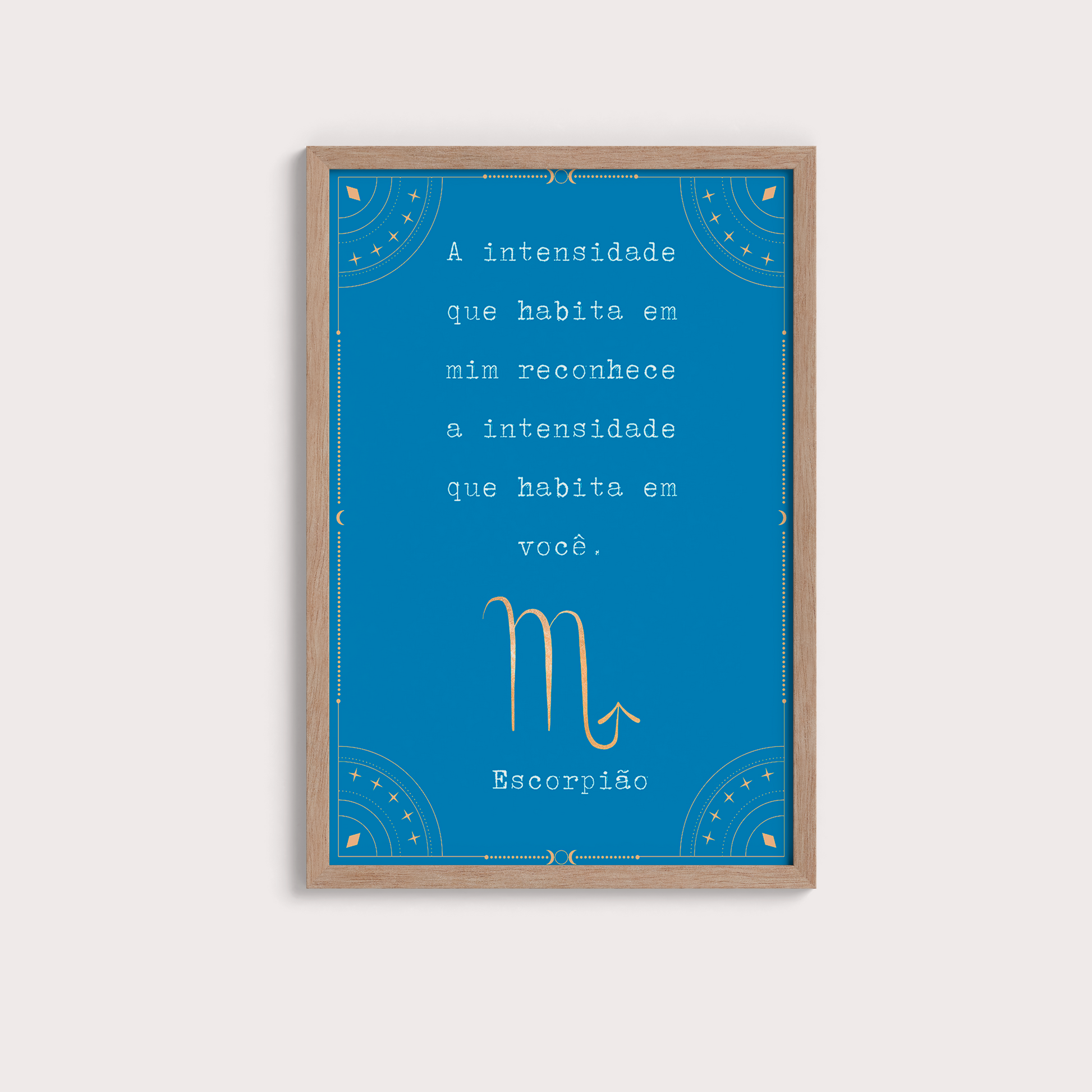 Frase Escorpião por Joana Petribú - LARTESTUDIO