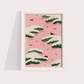 Pink Sky - arte japonesa vintage