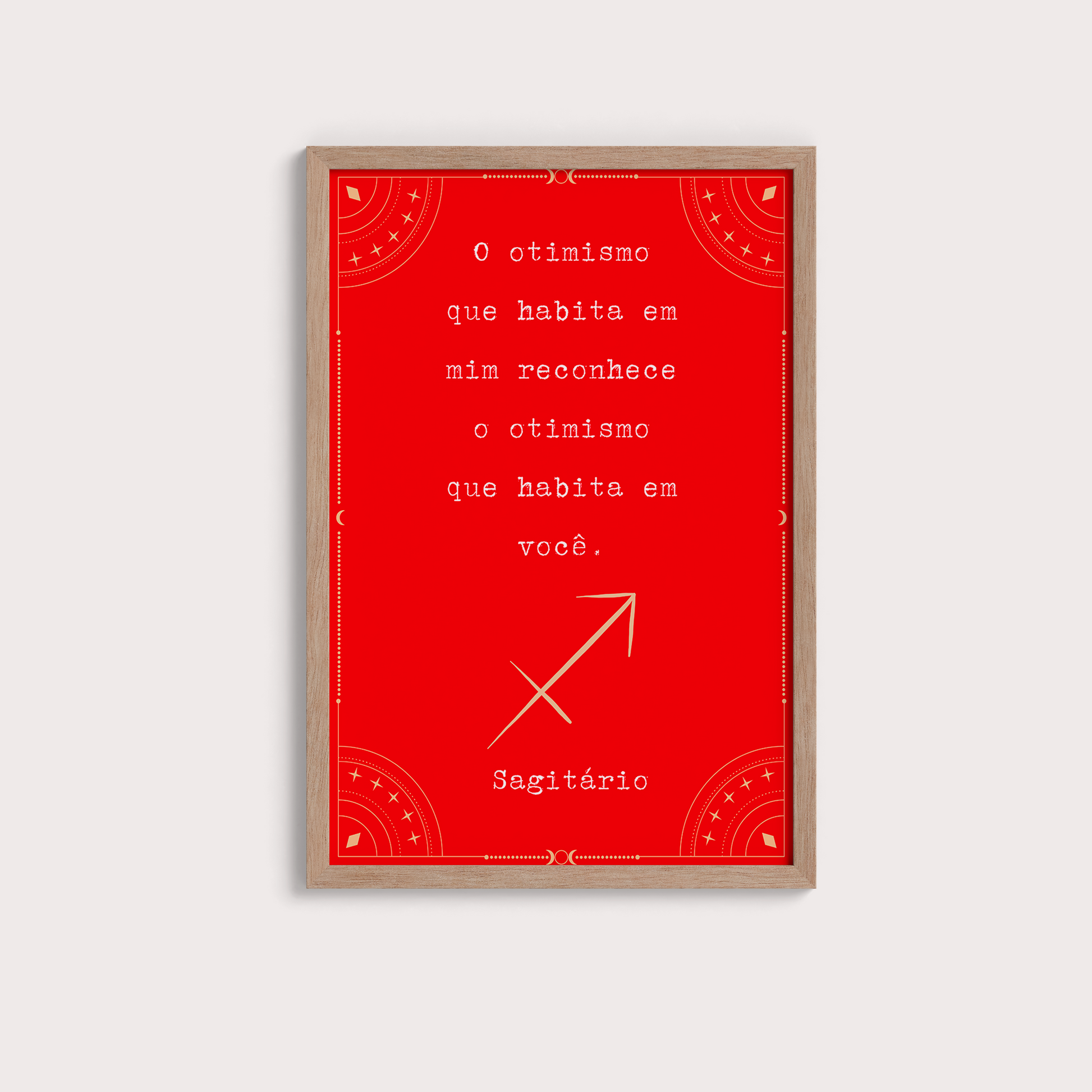 Frase Sagitário por Joana Petribú - LARTESTUDIO