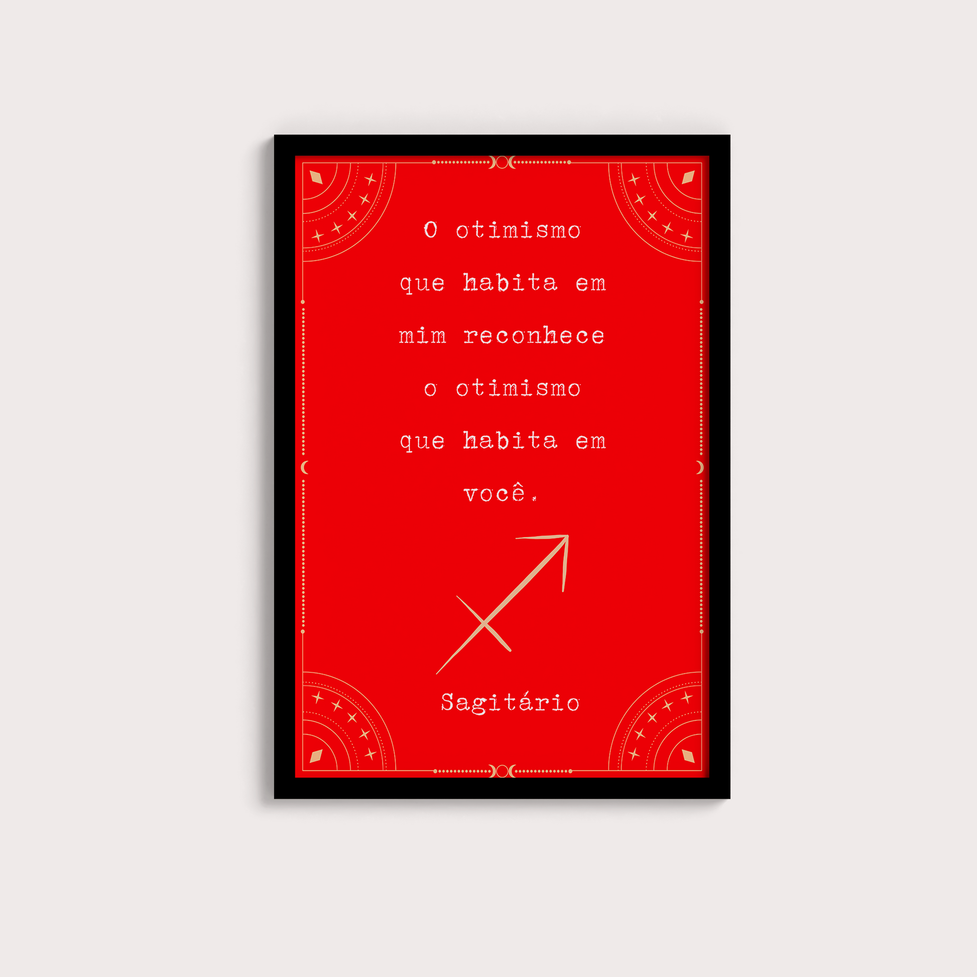 Frase Sagitário por Joana Petribú - LARTESTUDIO