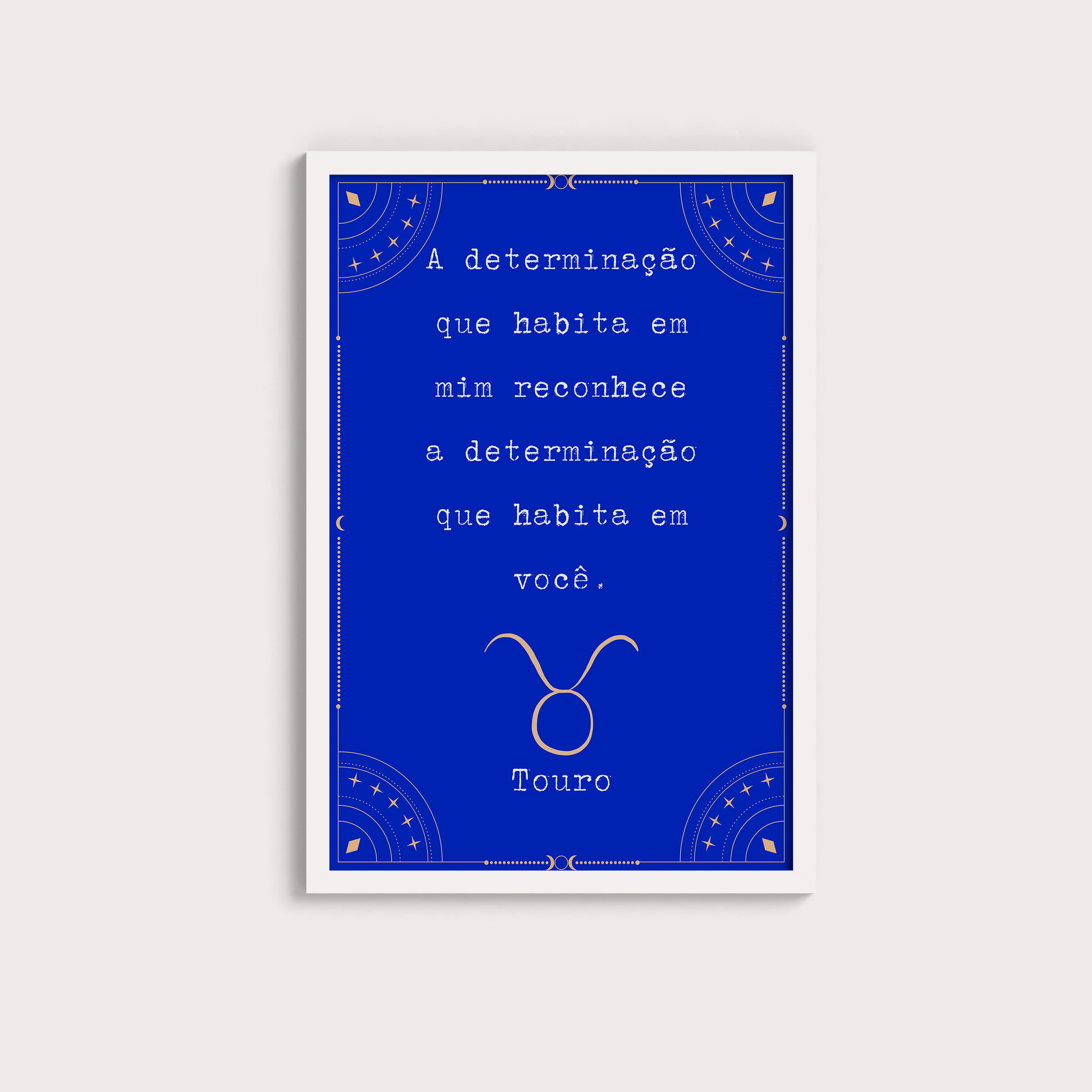 Frase Touro por Joana Petribú - LARTESTUDIO