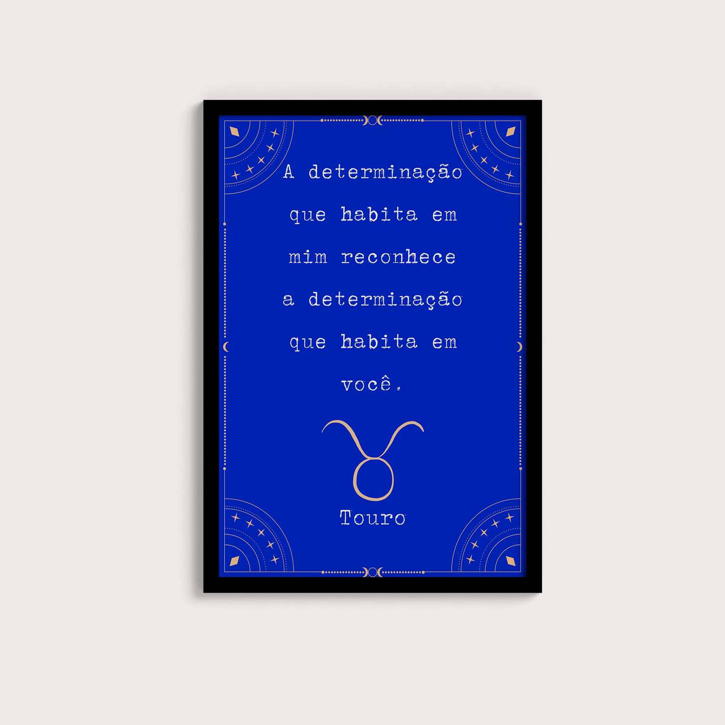 Frase Touro por Joana Petribú - LARTESTUDIO